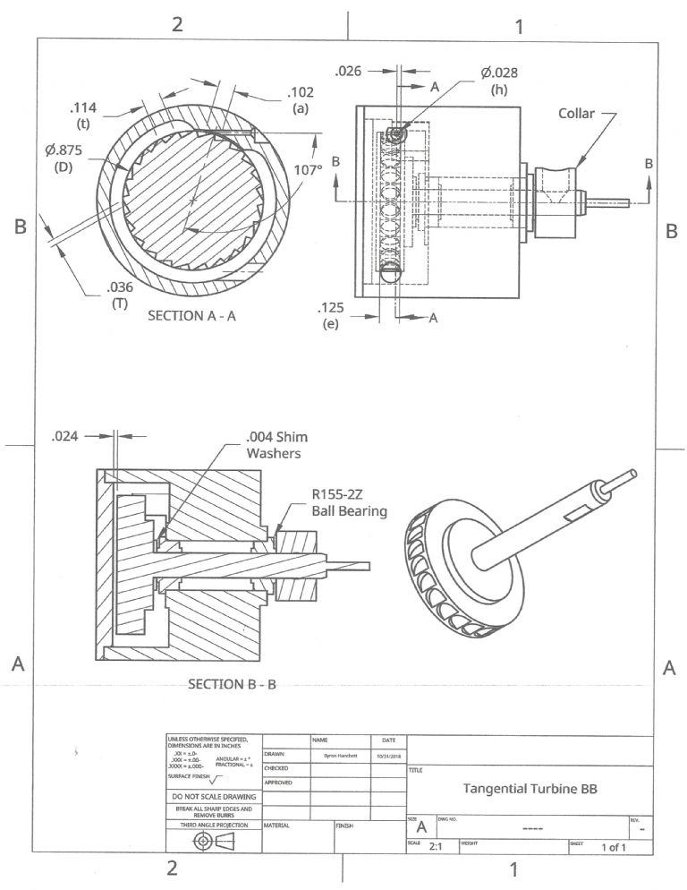 Tangential Turbine BB